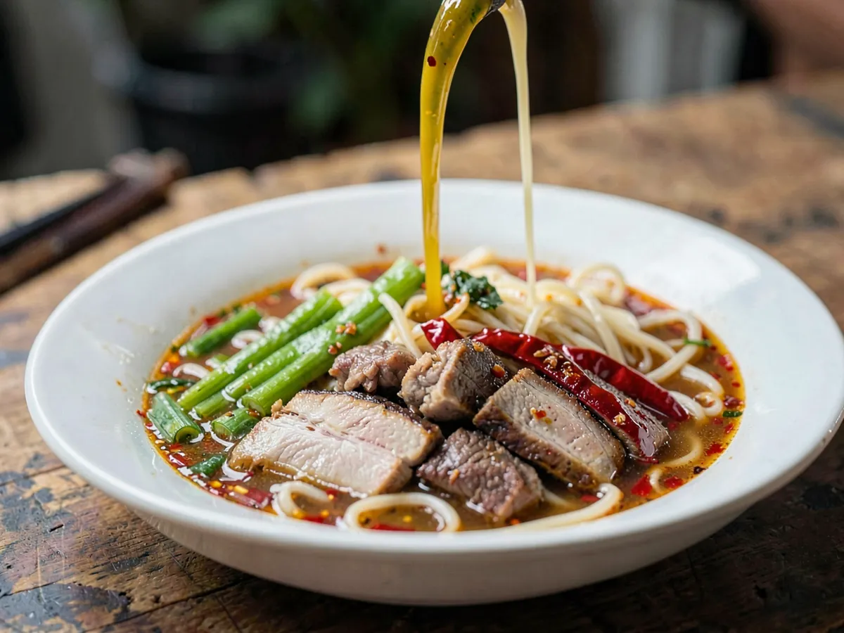 Bun Bo Hue (Spicy Hue Beef Noodle Soup)