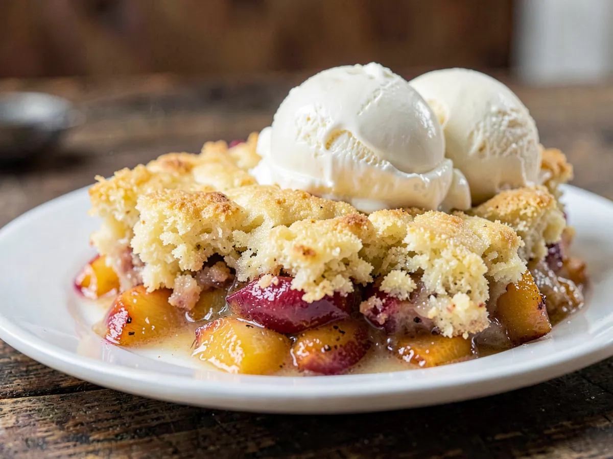 Classic Peach Cobbler