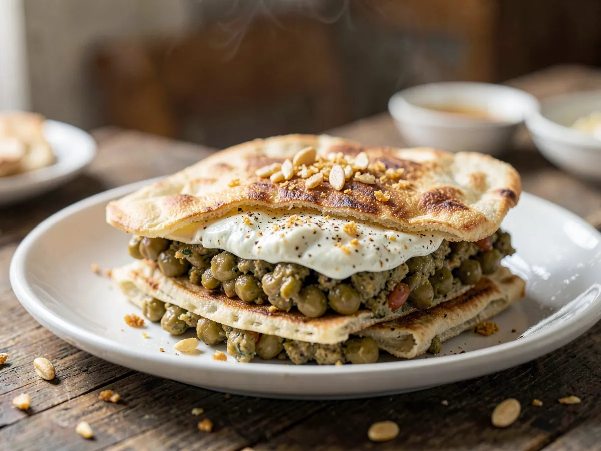 Chickpea Fatteh