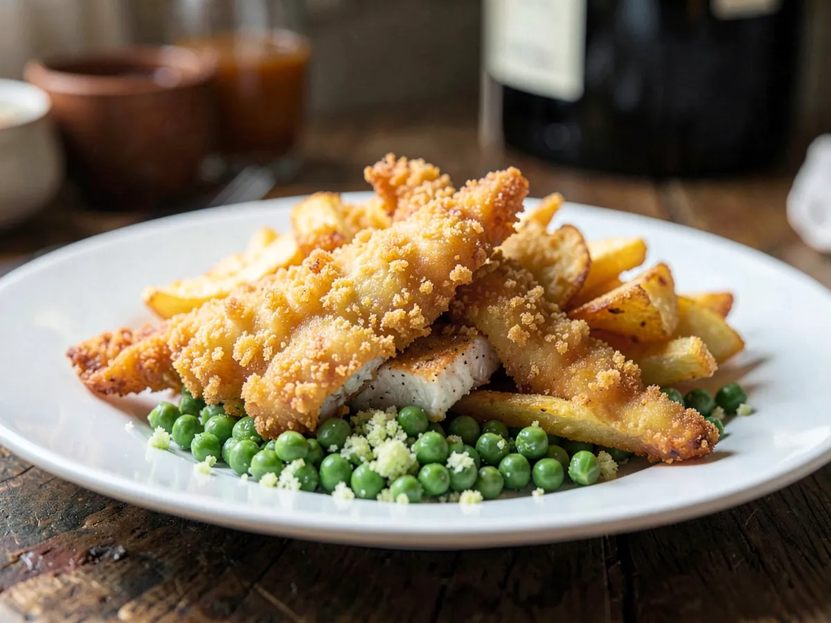 Beer-Battered Fish and Chips