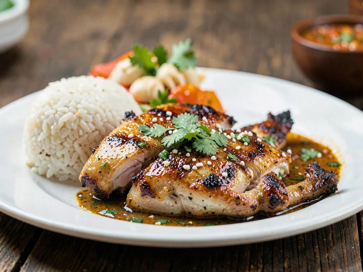 Gai Yang (Thai Grilled Chicken with Jaew Sauce)