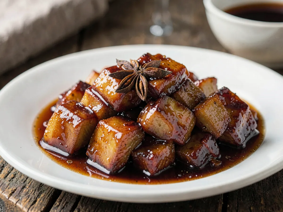Hong Shao Rou (Red-Braised Pork Belly)