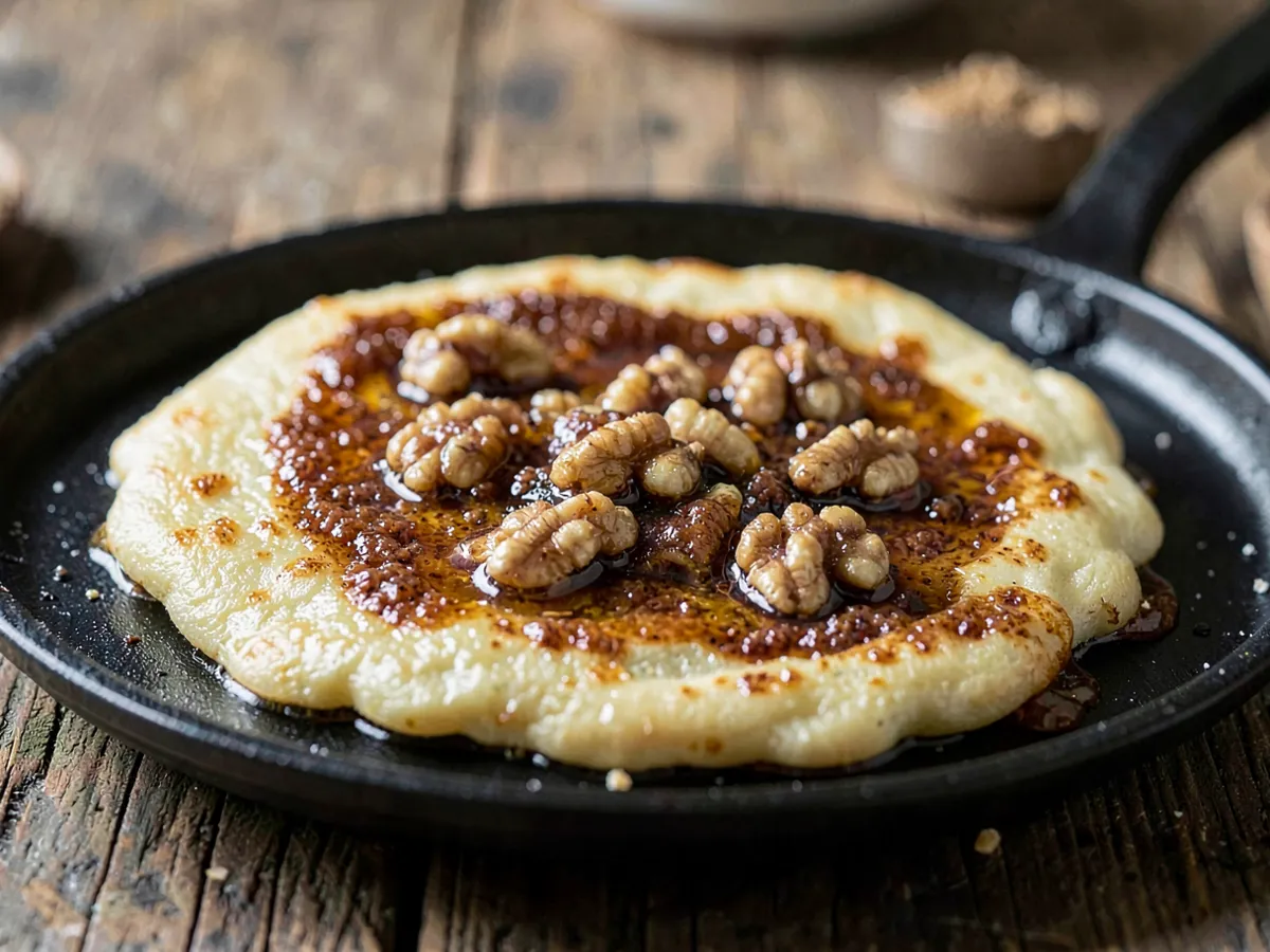 Hotteok (Korean Sweet Filled Pancakes)