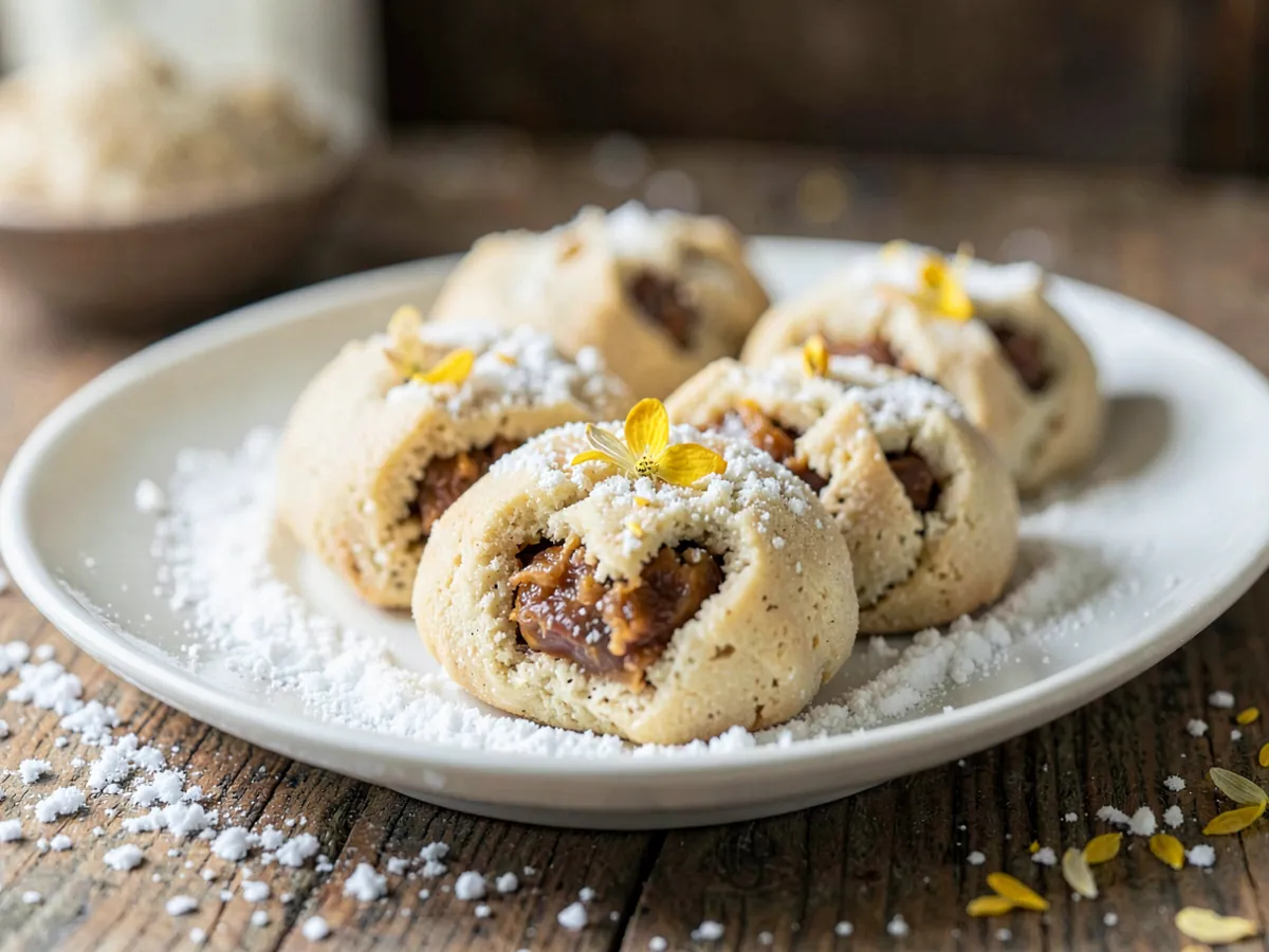 Ma'amoul (Date-Filled Semolina Cookies)