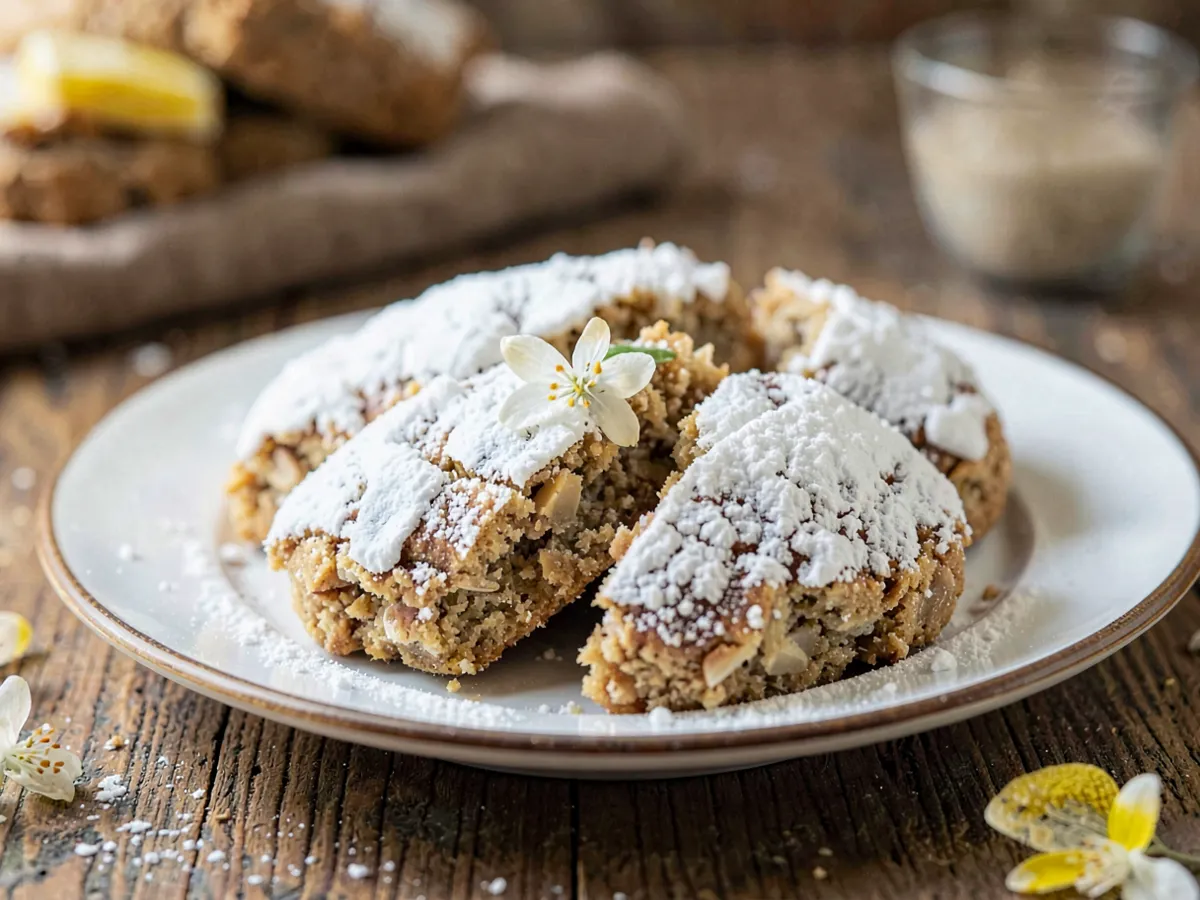Ghriba (Moroccan Crackled Almond Cookies)
