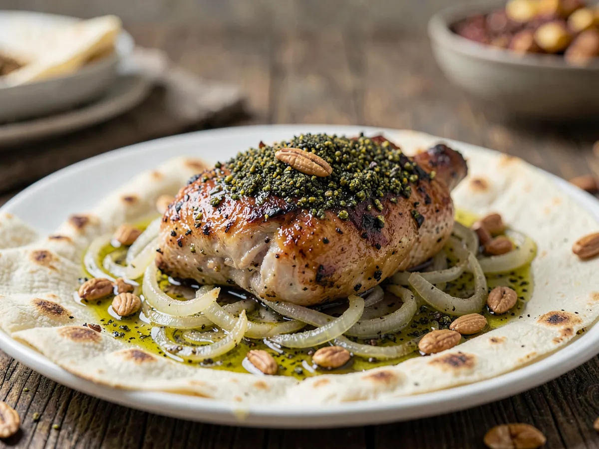 Musakhan (Palestinian Sumac Chicken)