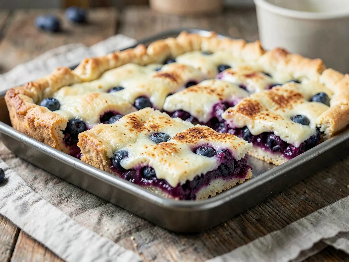 Mustikkapiirakka (Finnish Blueberry Pie)