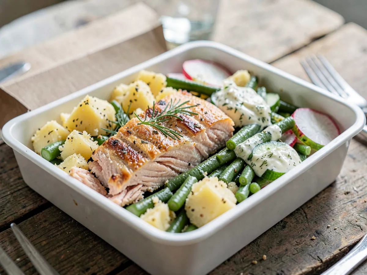 Nordic Dill Salmon and New Potato Box
